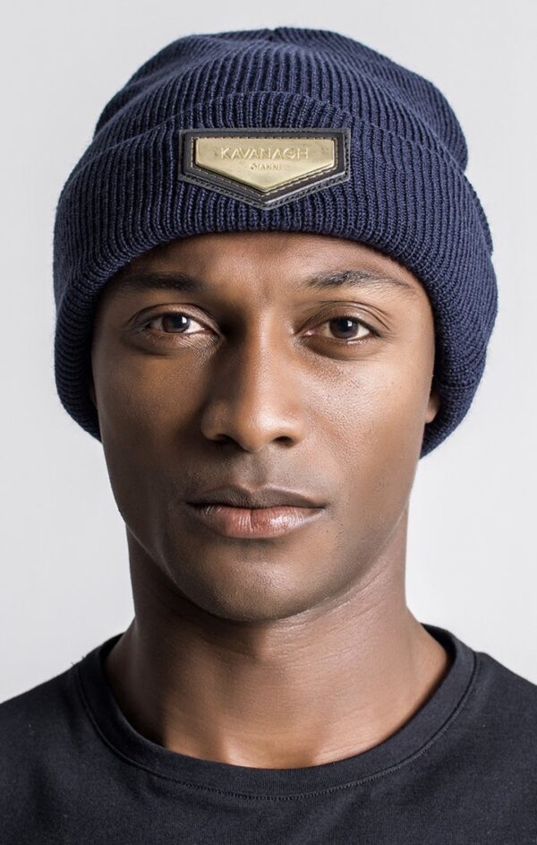 GIANNI KAVANAGH Gorro " Gold Plaque " color marino