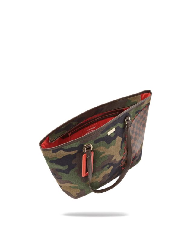 SPRAYGROUND Bolso " Shark Shape Check Tote "