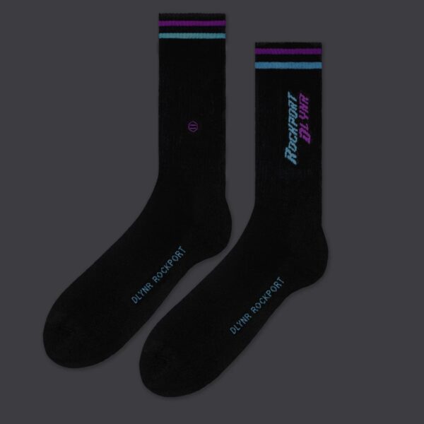 DOLLY NOIR Calcetines " X Kiddkeo Logo " color negro