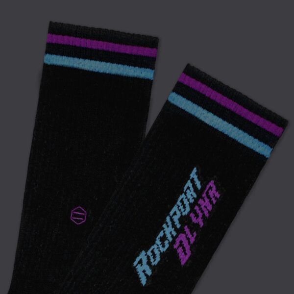 DOLLY NOIR Calcetines " X Kiddkeo Logo " color negro