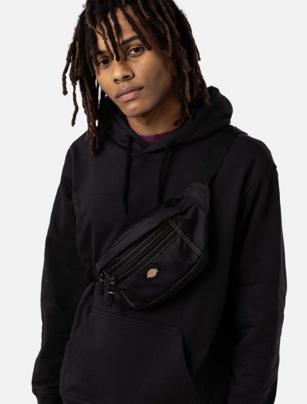 DIKIES Riñonera " ASHVILLE POUCH BLACK " color negro