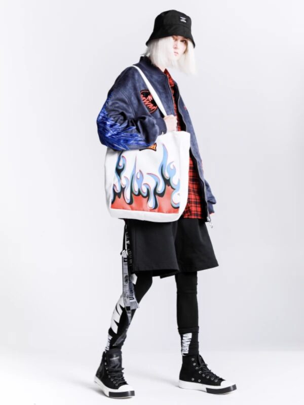 MOD WAVE MOVEMENT Bolso " NESTCRACK BAG " color blanco