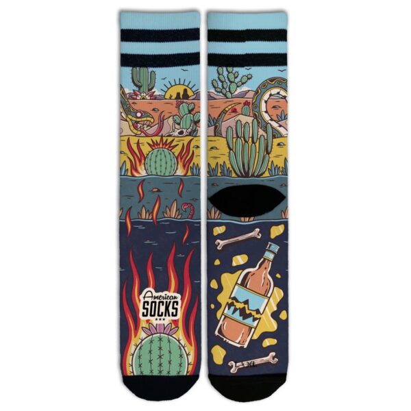AMERICAN SOCKS Calcetines " Rattlesnake " serie signature