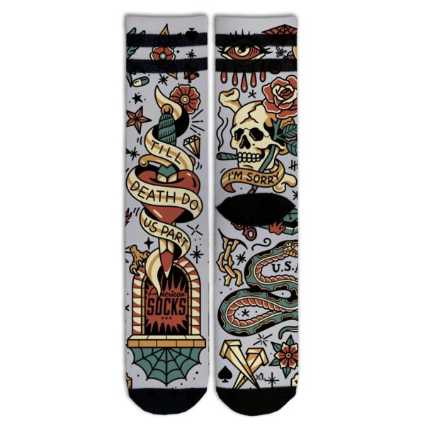 AMERICAN SOCKS Calcetines " Till Death Do us Part " serie signature