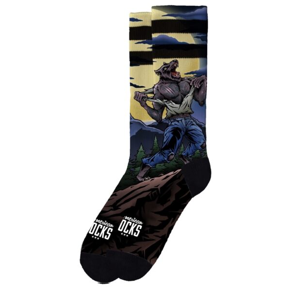 AMERICAN SOCKS Calcetines " Werewolf " serie signature