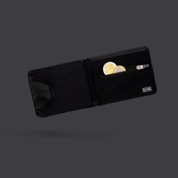 DOLLY NOIR Billetero " DLYNR REFLECTIVE WALLET BLACK " color negro