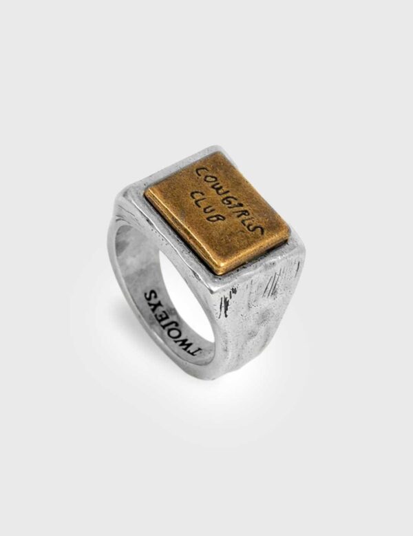 TWOJEYS Anillo " Cowgirl club Ring " plata