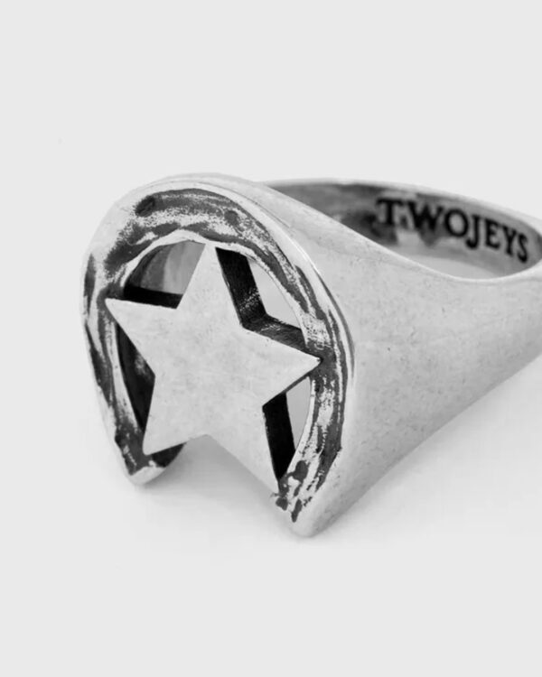 TWOJEYS Anillo " Star Ring " plata