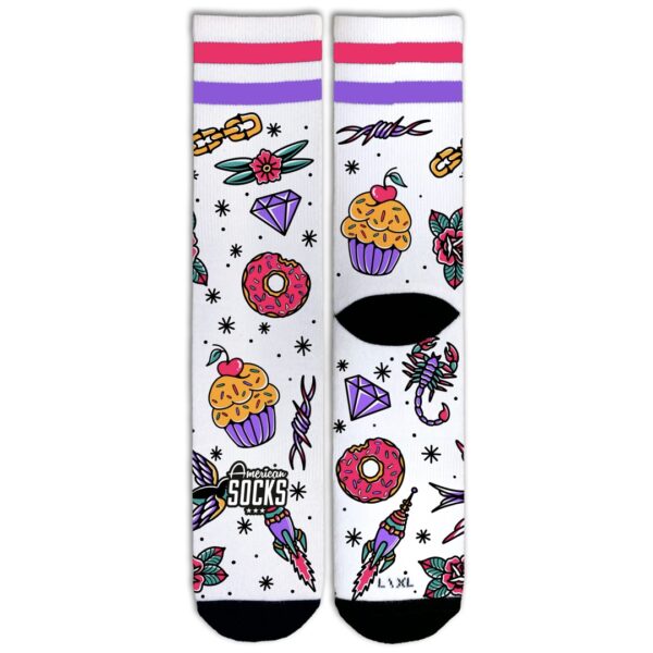 AMERICAN SOCKS Calcetines " Cupcake" serie Signature