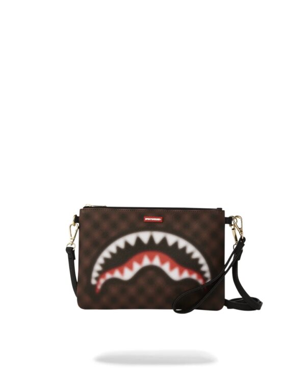 SPRAYGROUND Neceser " SHARKS IN PARIS BLUR POUCHETTE "