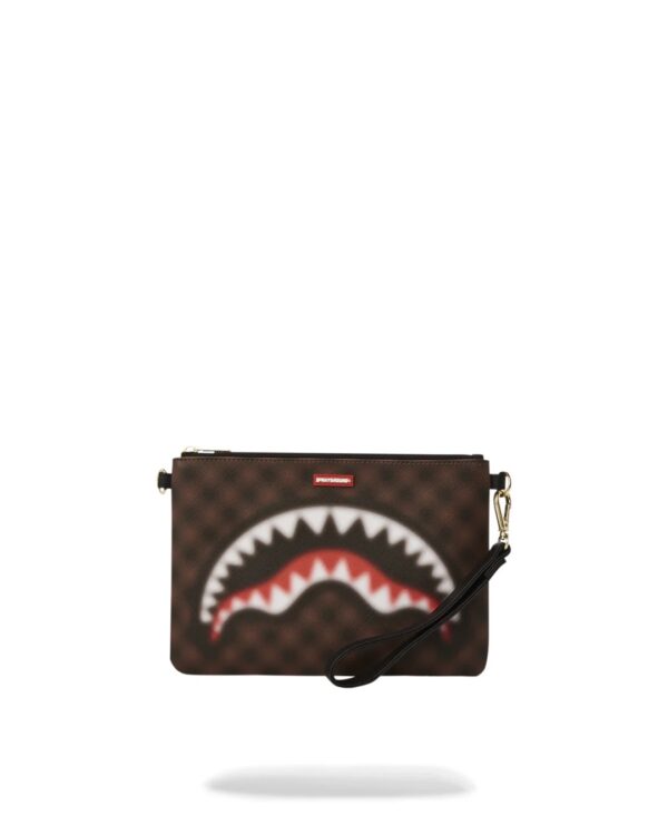 SPRAYGROUND Neceser " SHARKS IN PARIS BLUR POUCHETTE "