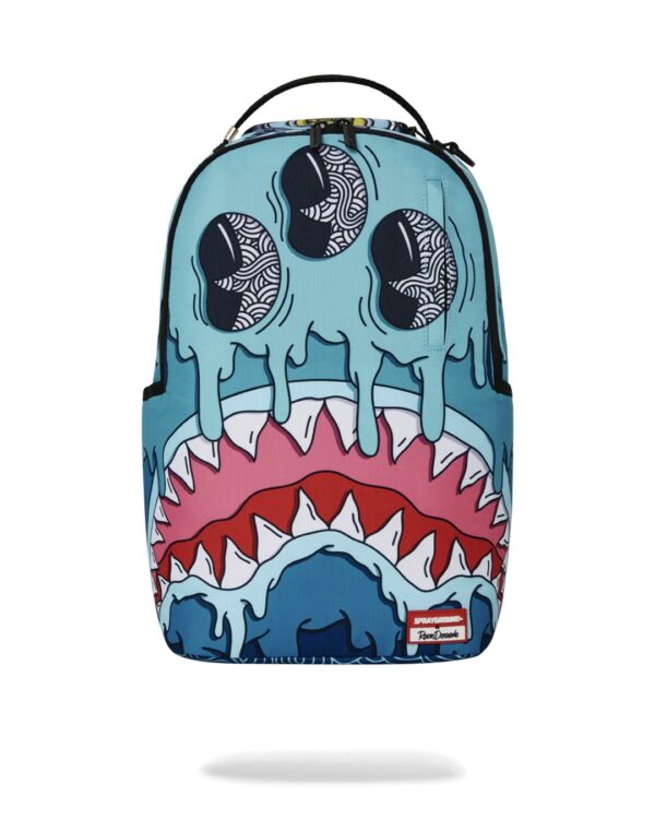 SPRAYGROUND Mochila " JORGE RODRIGUEZ BLUE DRIPZ BACKPACK "