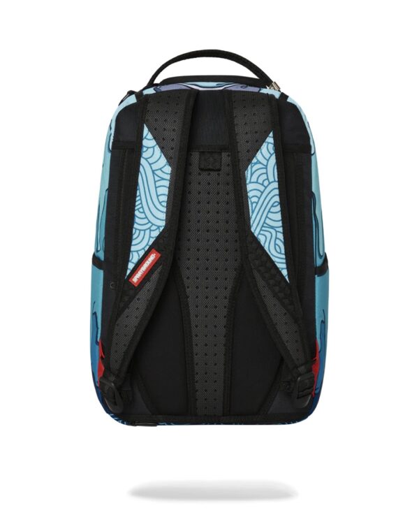 SPRAYGROUND Mochila " JORGE RODRIGUEZ BLUE DRIPZ BACKPACK "