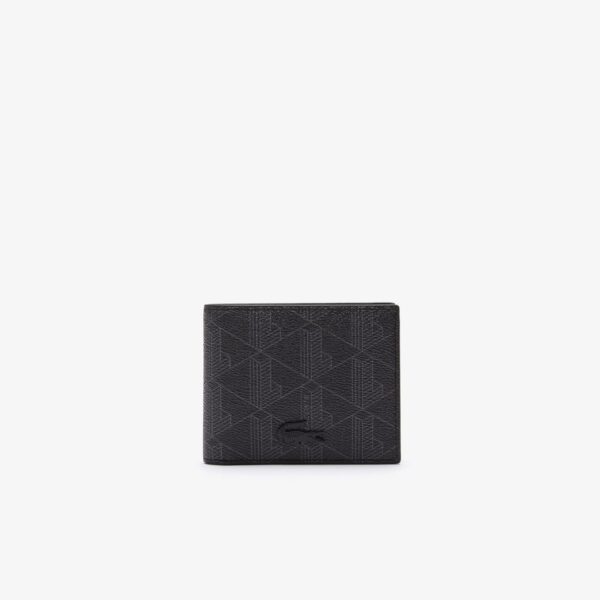 LACOSTEBilletero Geometric negro
