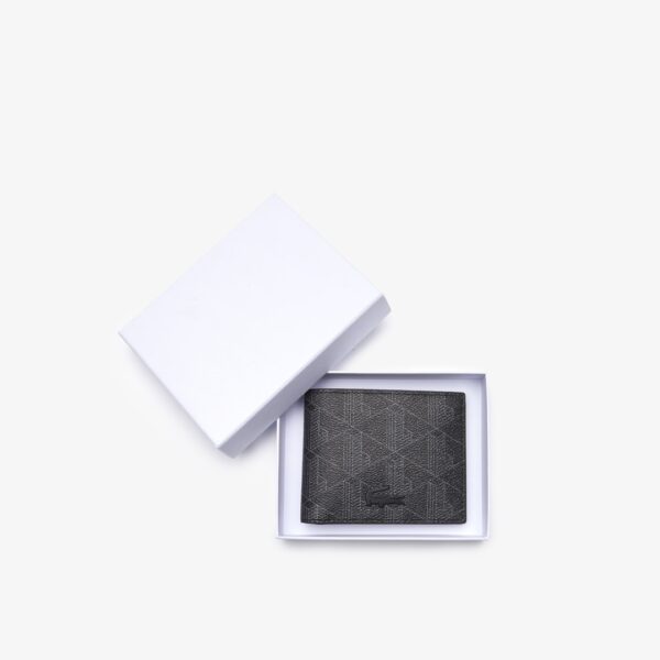 LACOSTEBilletero Geometric negro