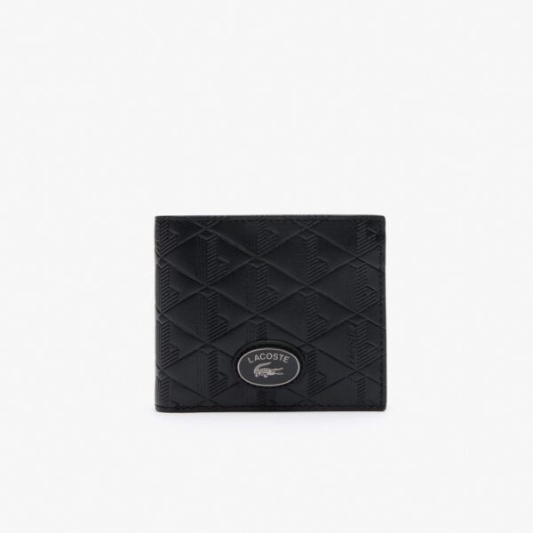 LACOSTEBilletero Geometric negro