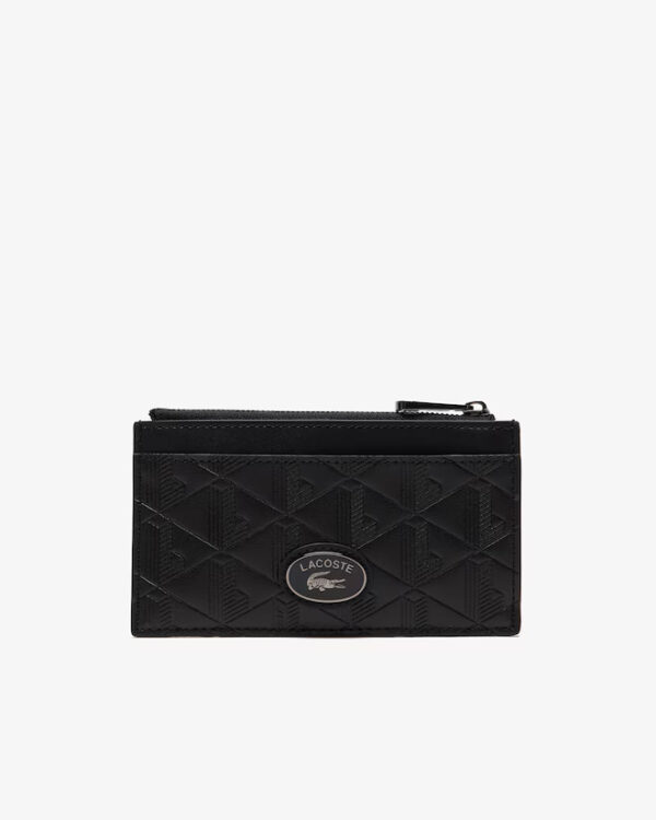 LACOSTEBilletero Geometric negro