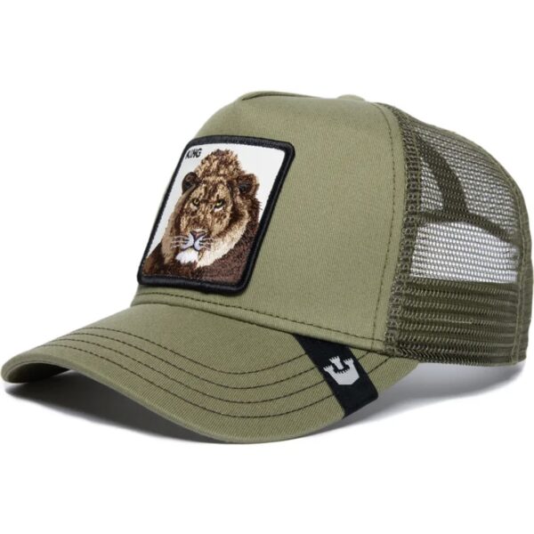 GOORIN Gorra leon " THE KING LION "color verde