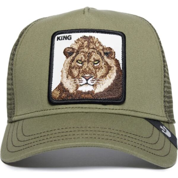 GOORIN Gorra leon " THE KING LION "color verde