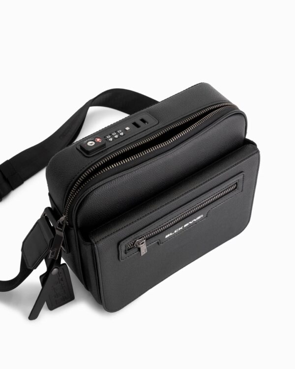 BLACK BANANAS Bolso"MESSENGER VAULTBAG"color negro