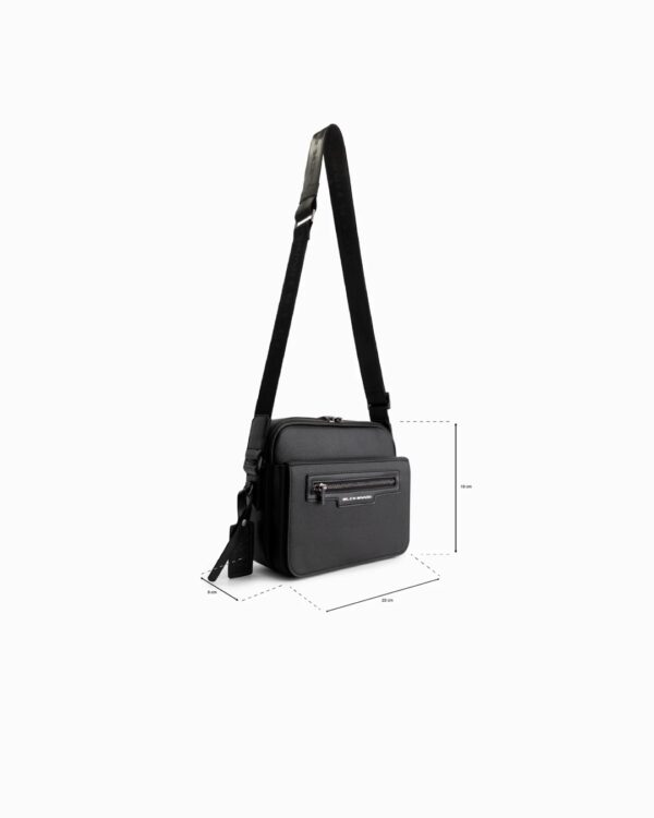BLACK BANANAS Bolso"MESSENGER VAULTBAG"color negro