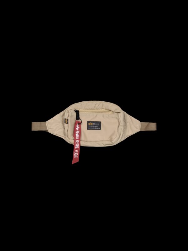 ALPHA INDUSTRIESRiñonera"Crew Waist Bag"color beige