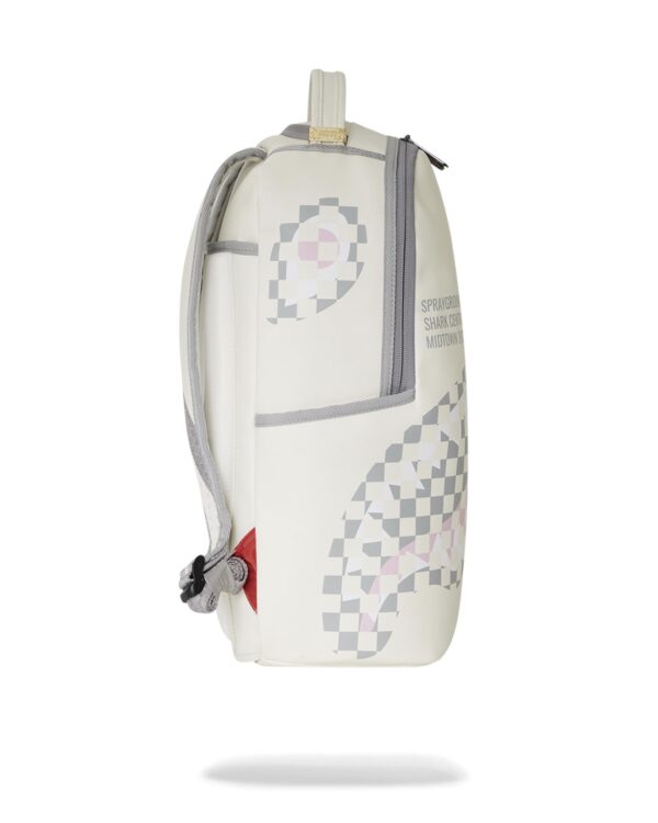 SPRAYGROUNDMochila"CREAM CHECK SHARK CENTRAL BACKPACK"