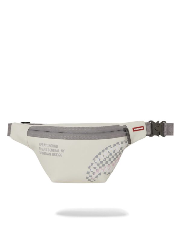 SPRAYGROUNDRiñonera"CREAM CHECK SHARK CENTRAL"
