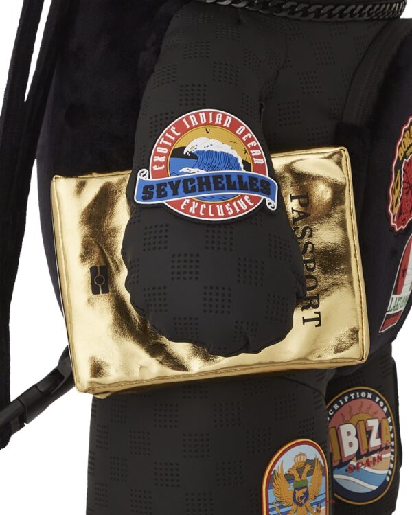 SPRAYGROUNDMochila"GLOBAL MOGUL BILLIONAIRE TEDDY BEAR"