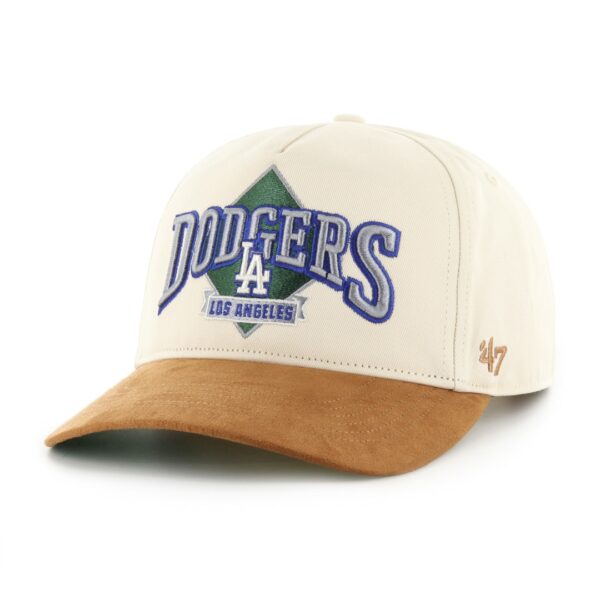 47 BRAND Gorra"MLB Los Angeles Dodgers The Diamond '47 HITCH"color crudo