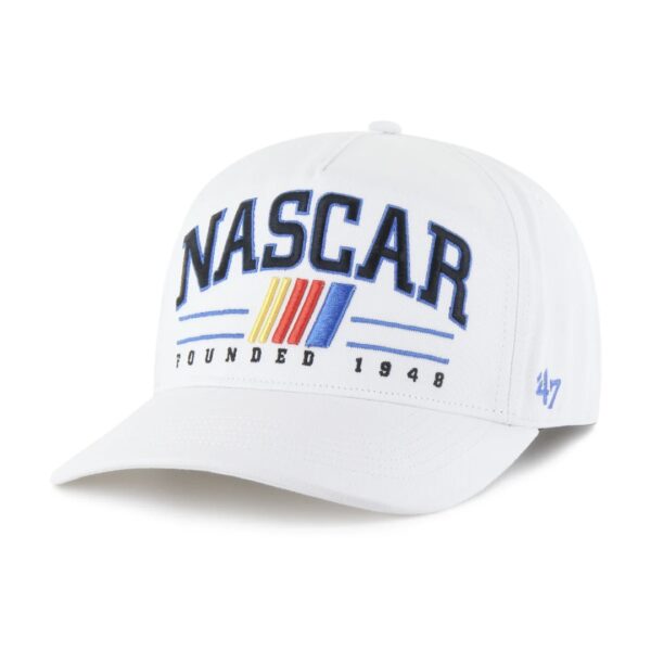 47 BRAND Gorra"NASCAR Roscoe´47 HITCH"color blanco