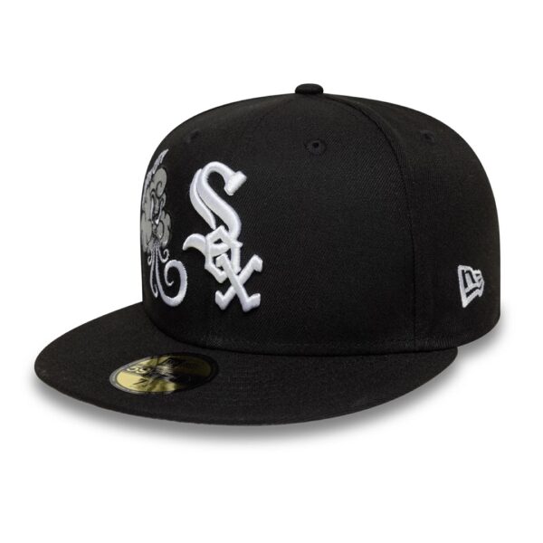 NEW ERAGorra"FOOD ICON 59FIFTY CHIWHI BLKWHI"color negro