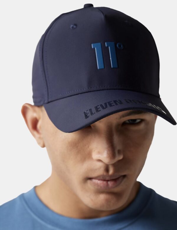 11 DEGREES Gorra " BASEBALL CAP  " color marino