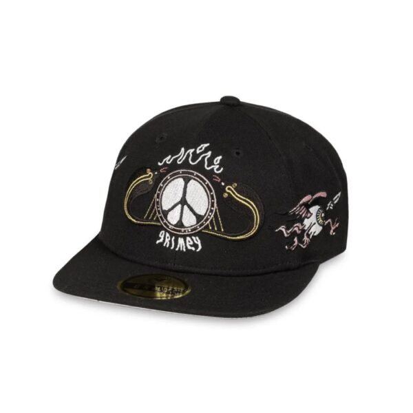 GRIMEY Gorra " PEACE WITHIN SNAPBACK CAP " color negro