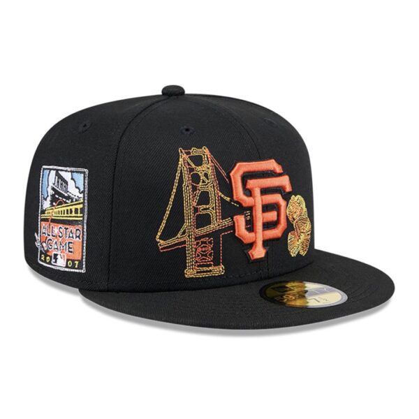 NEW ERA Gorra"STATE STITCH 24194 SAFGIA"color negro
