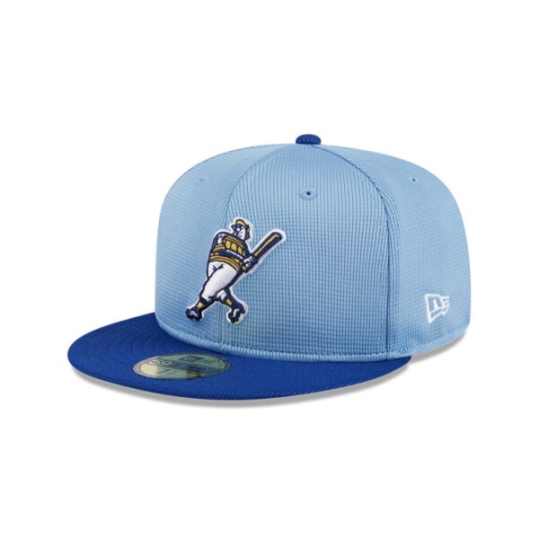 NEW ERAGorra"MBL24 BP 5950 Miwaukee Brewers"color azul