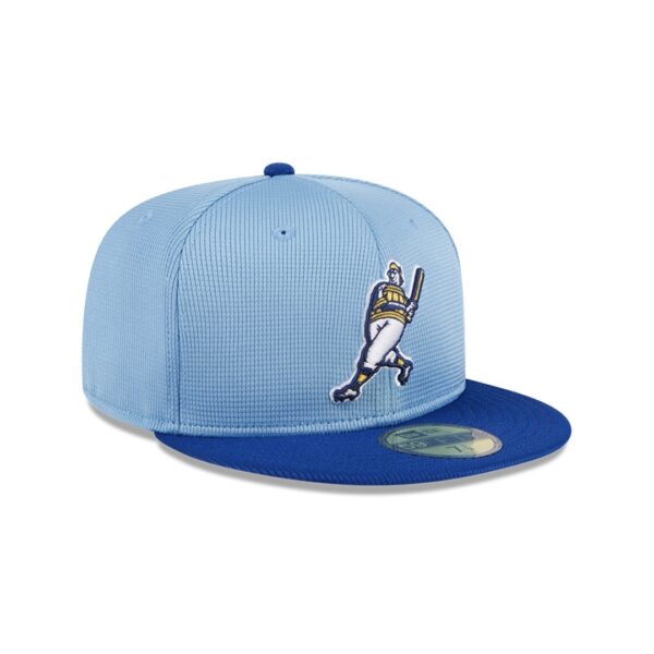 NEW ERAGorra"MBL24 BP 5950 Miwaukee Brewers"color azul