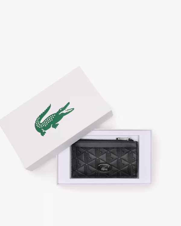 LACOSTEBilletero Geometric negro