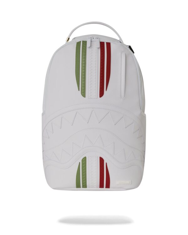 SPRAYGROUNDMochila"ITALY RACING STRIPES BACKPACK WHITE"