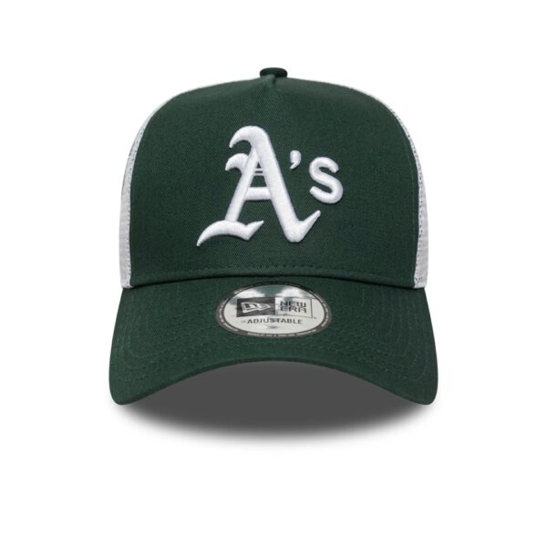 NEW ERAGorra"MULTI PATCH TRUCKER OAKATH DKG"color verde